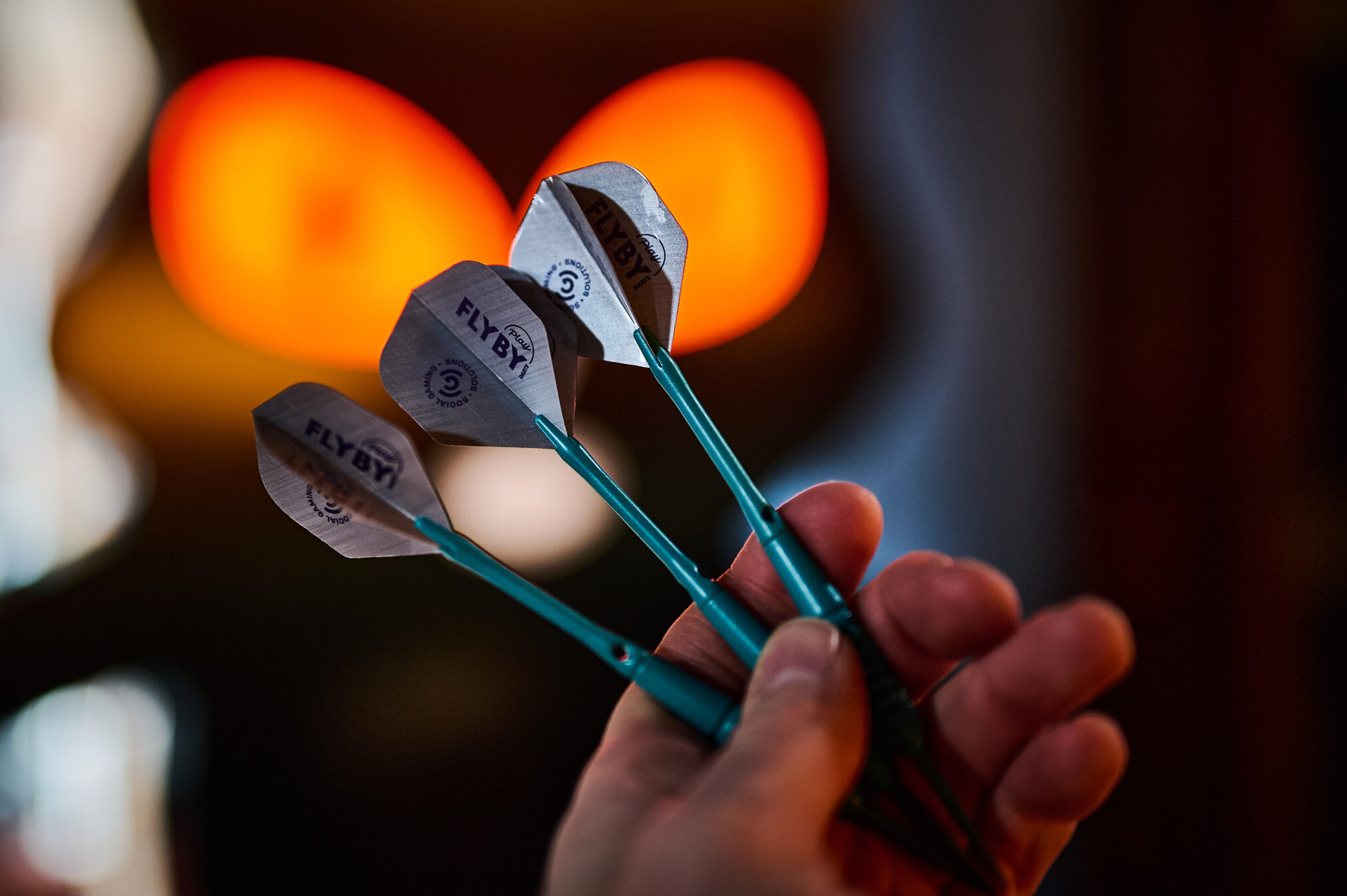 Set of 3 FLYBY Steel-Tipped Darts, by Winmau image