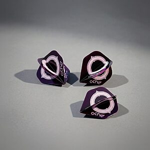 FLYBY Darts Flights - Oche Branded (Set of 3)